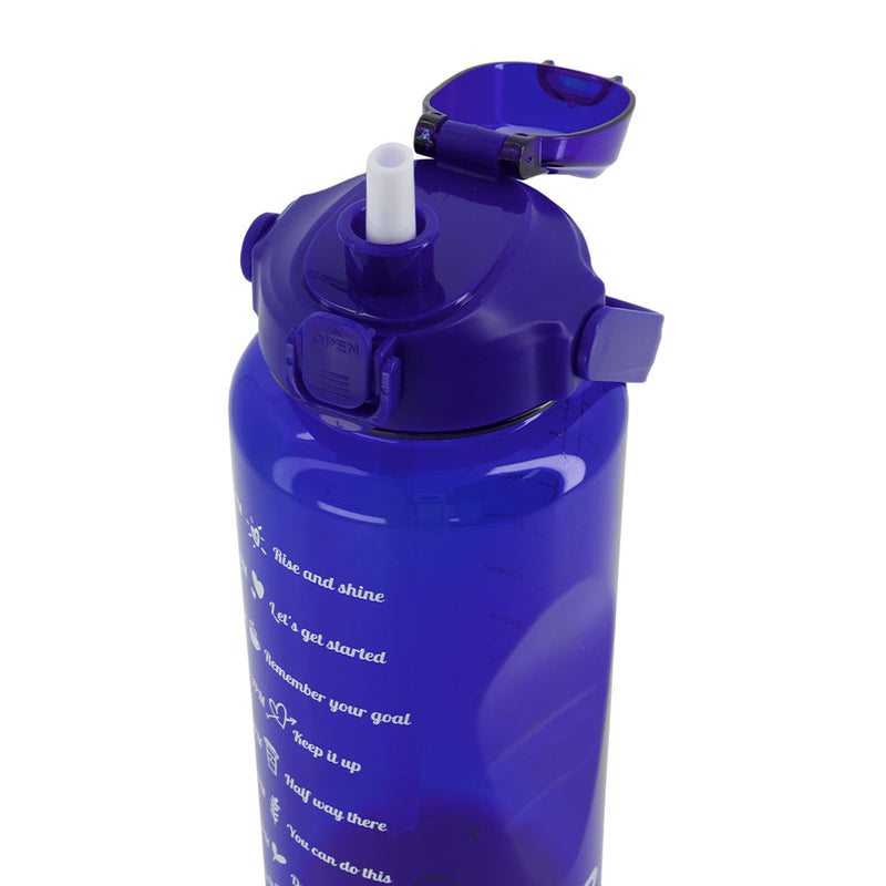 SVP Sports - Bouteille d'eau d'hydratation de 64 oz (64OZ-BLUCLEAR)