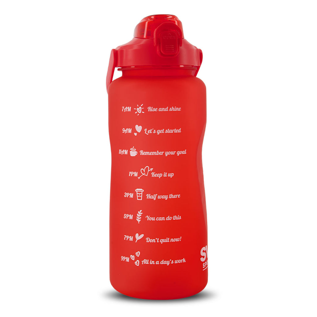 SVP Sports - 64oz Hydration Water Bottle (64OZ-RED)
