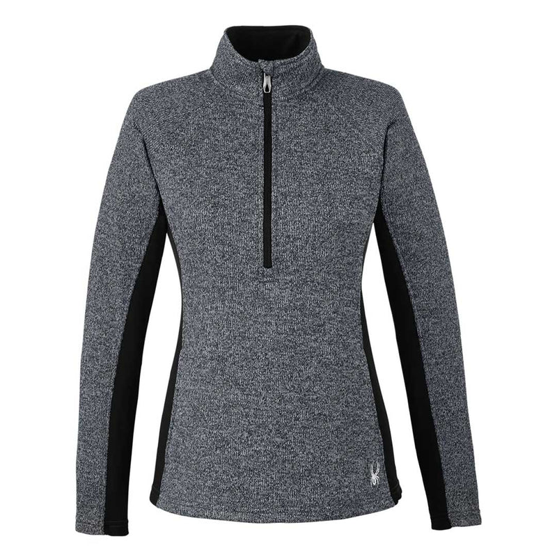 Spyder - Women's Constant 1/2 Zip Pullover Sweater (S16562 BKH-BK)