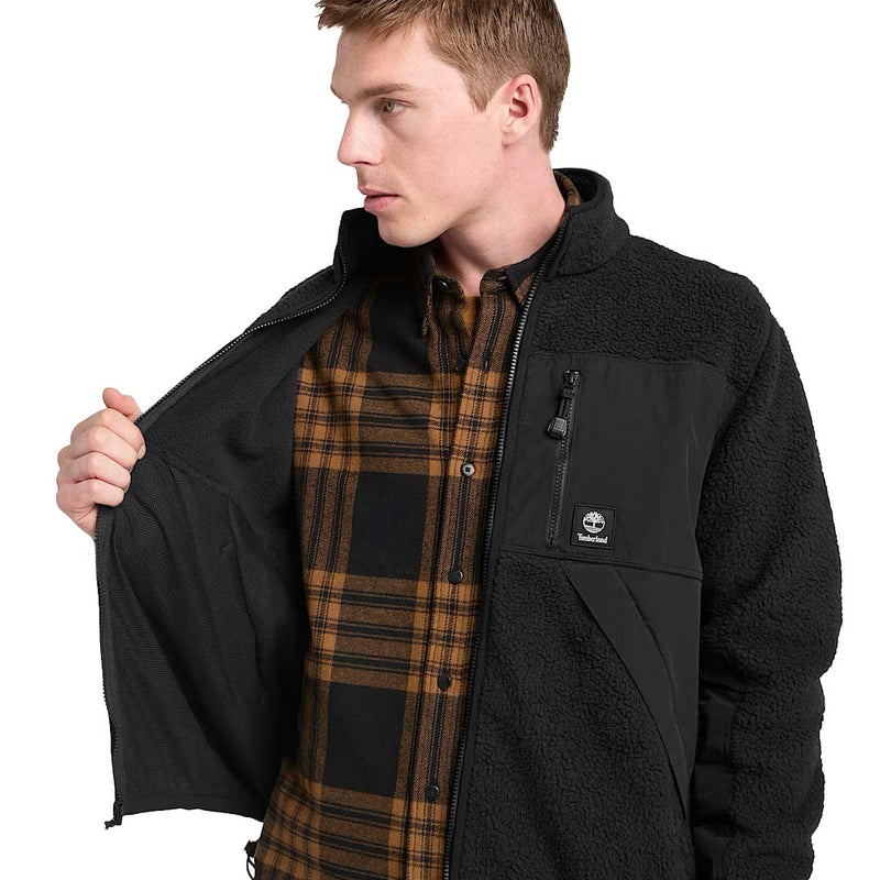 Timberland - Men's High Pile Fleece Sherpa Jacket (TB0A62EB001)