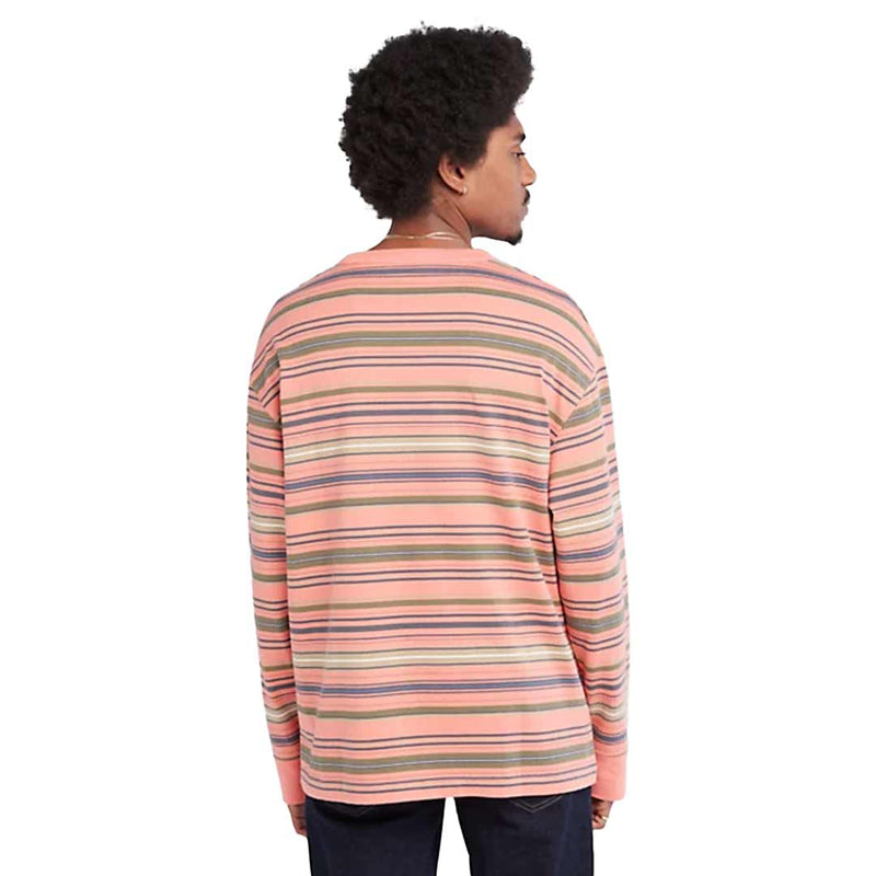 Timberland - Men's Heavyweight Striped Long Sleeve T-Shirt (TB0A68Y1 DH6)