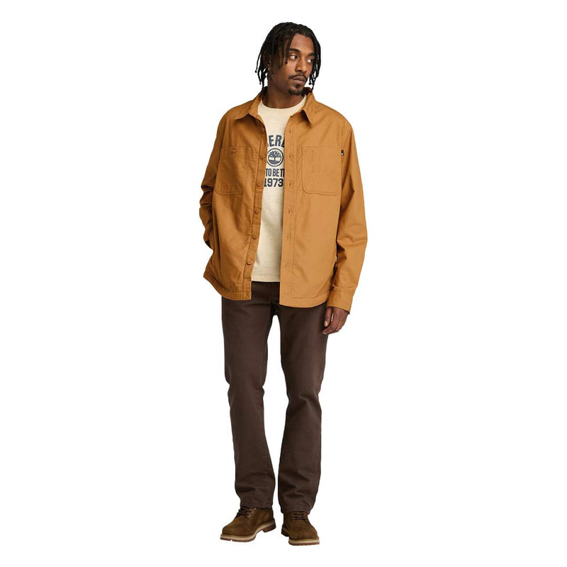 Timberland - Men's Windham Printed Fleece Lined Shacket (TB0A6UYXP47)