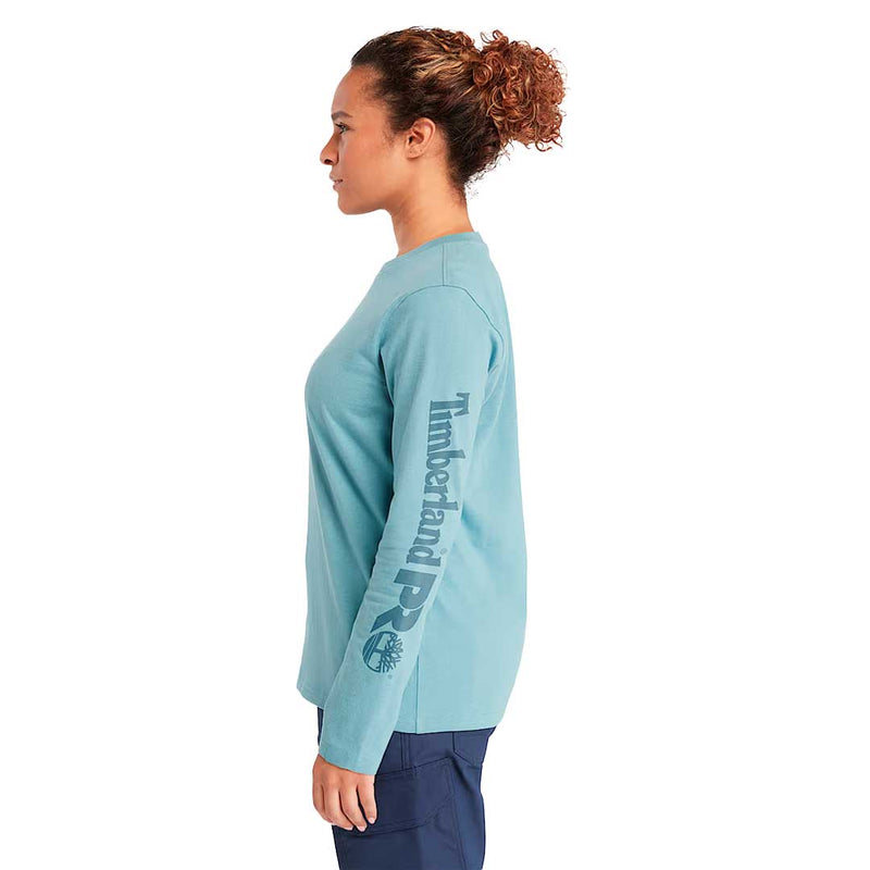 Timberland Pro - Women's Cotton Core Long Sleeve T-Shirt (TB0A6D8JDR5)