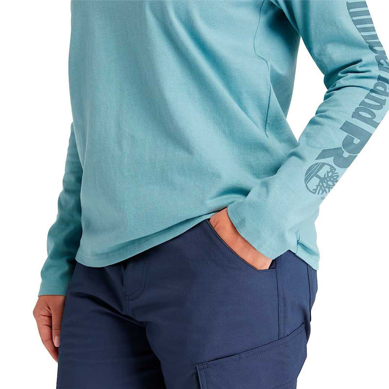 Timberland Pro - Women's Cotton Core Long Sleeve T-Shirt (TB0A6D8JDR5)