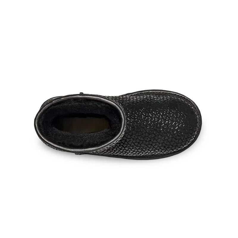 UGG® - Bottes Classic II Gel Hearts pour enfant (bébé et préscolaire) (1143730T-BLK)