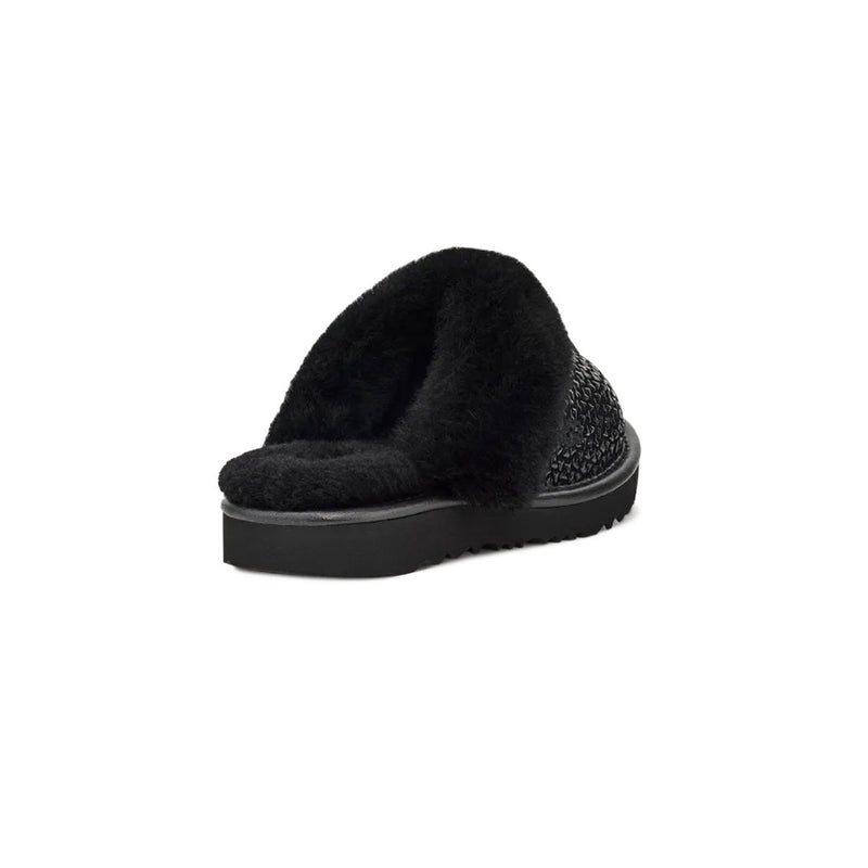 UGG® - Claquettes Cozy II Gel Hearts pour enfants (bébés et enfants d'âge préscolaire) (1143801K-BLK)