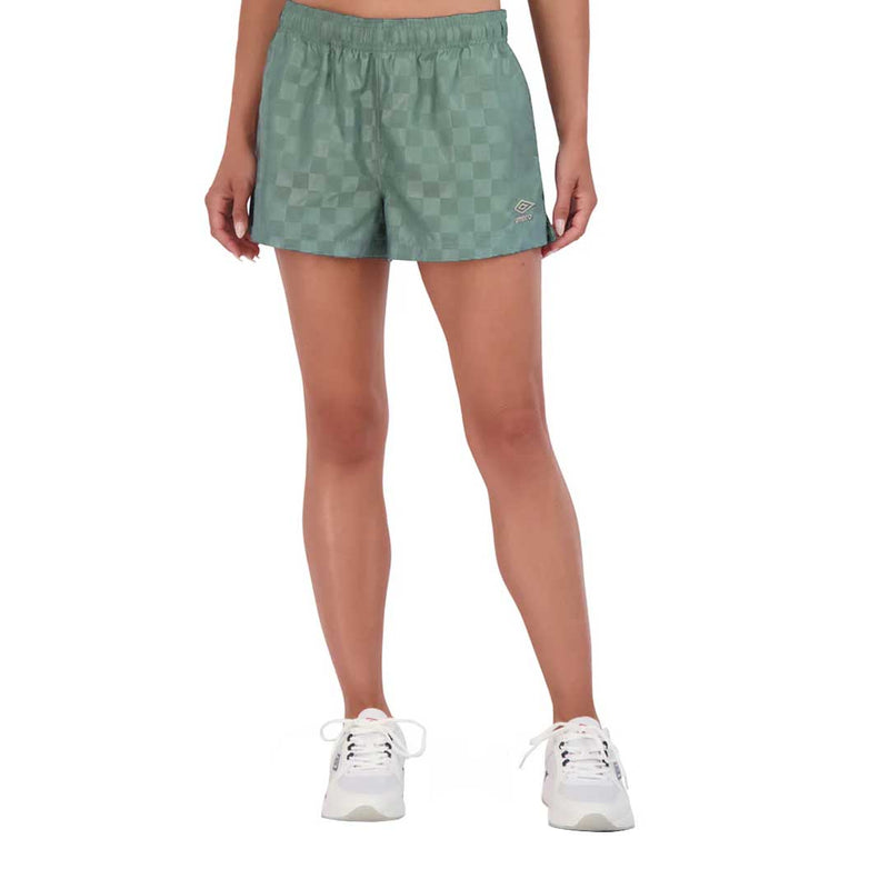 Umbro - Short en damier 3" pour femme (HUUL1UBF5 UZ4)