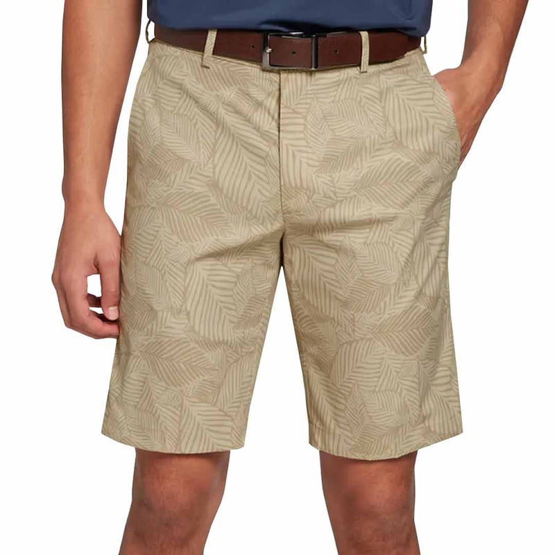 Walter Hagen - Men's Plain Leaves Print Shorts (MGA14156 291)