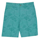 Walter Hagen - Men's Plain Leaves Print Shorts (MGA14156 353)