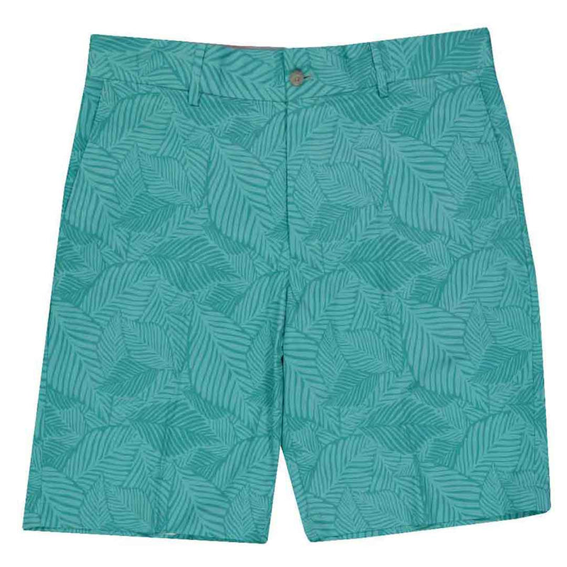 Walter Hagen - Men's Plain Leaves Print Shorts (MGA14156 353)