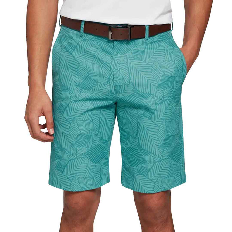 Walter Hagen - Men's Plain Leaves Print Shorts (MGA14156 353)