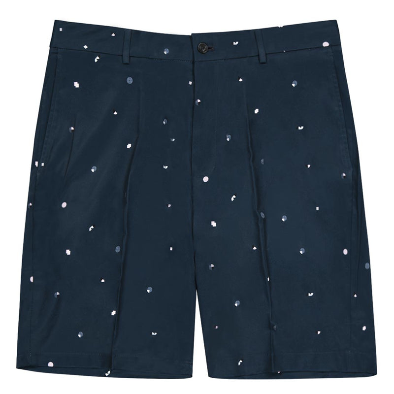 Walter Hagen - Men's Plain Print Twill Shorts (MGA34154 410)