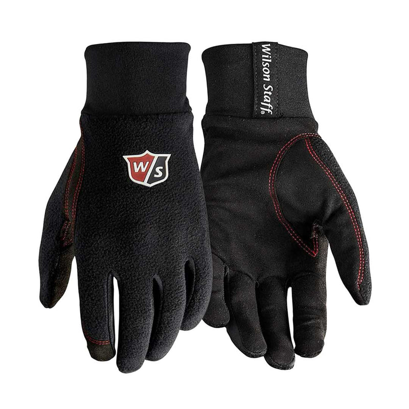Wilson - Men's Wilson Staff Winter Microfibre Suede Golf Gloves - Large (WGJA00118L)