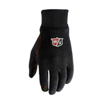 Wilson - Men's Wilson Staff Winter Microfibre Suede Golf Gloves - Large (WGJA00118L)