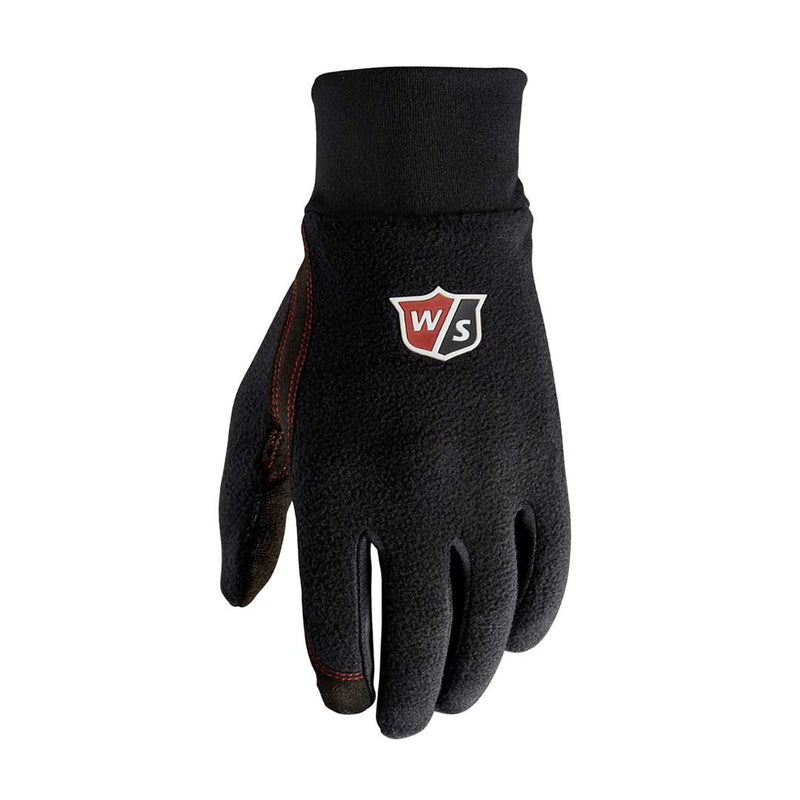 Wilson - Men's Wilson Staff Winter Microfibre Suede Golf Gloves - Small (WGJA00118S)