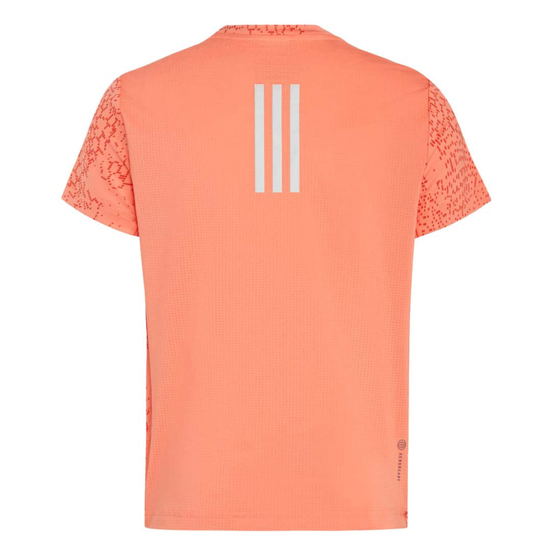 adidas - Girls' (Junior) AEROREADY 3-Stripes Allover Print T-Shirt (IB8870)