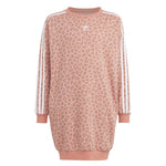 adidas - Robe à manches longues et imprimé animal pour fille (Junior) (IJ0755)