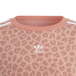 adidas - Robe à manches longues et imprimé animal pour fille (Junior) (IJ0755)