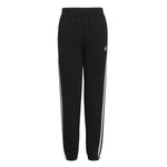 adidas - Pantalon en molleton de coton à 3 bandes et taille élastique pour fille (Junior) (IQ6048)