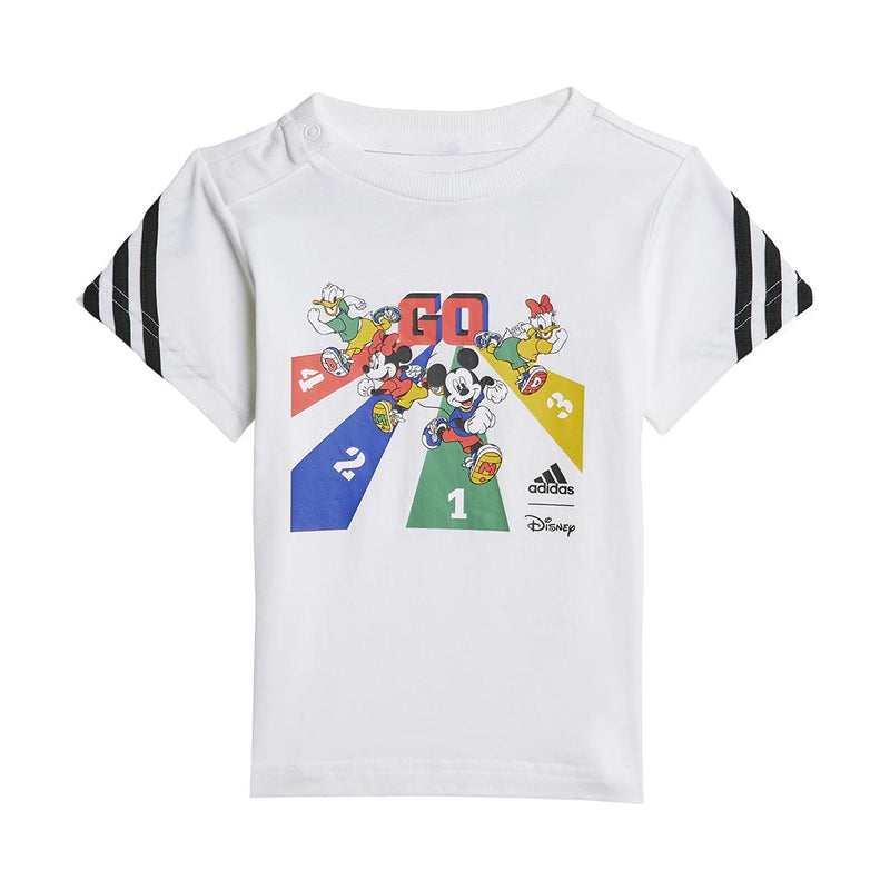 adidas - Kids' (Infant & Toddler) adidas x Disney Mickey Mouse T-Shirt & Shorts Gift Set (HR9490)