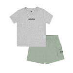adidas - Kids' (Infant) T-Shirt & Shorts Set (JK4366)
