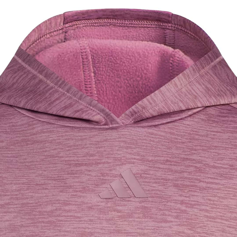 adidas - Sweat à capuche polaire Game & Go 3 bandes pour fille (Junior) (IQ5989)