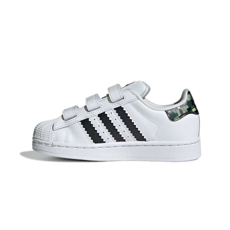 adidas - Kids' (Preschool) adidas Superstar II x Minecraft Comfort Closure Shoes (JQ8748)