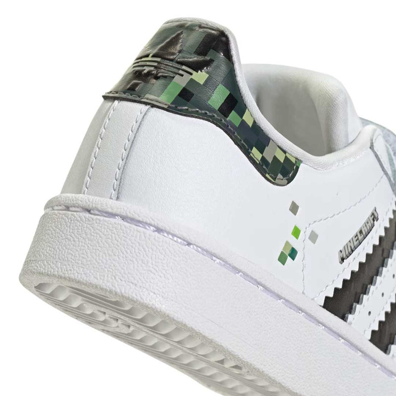 adidas - Kids' (Preschool) adidas Superstar II x Minecraft Comfort Closure Shoes (JQ8748)