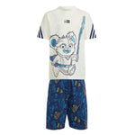 adidas - Kids' (Toddler & Junior) adidas x Disney Star Wars Young Jedi T-Shirt & Shorts Set (IN7300)