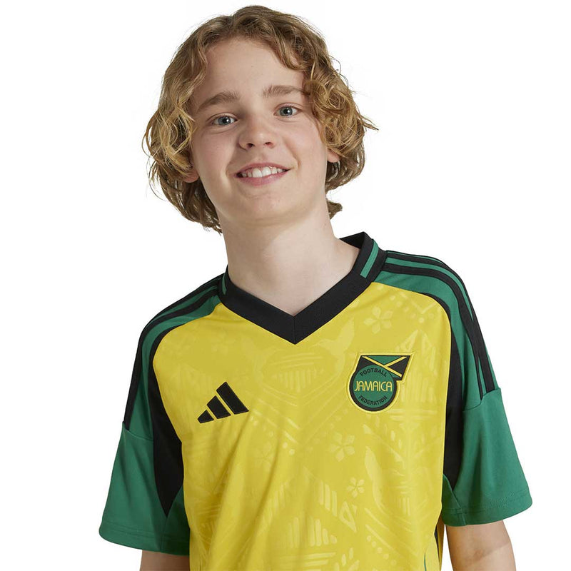 adidas - Kids' (Youth) Jamaica 24 Home Jersey (IS5674)