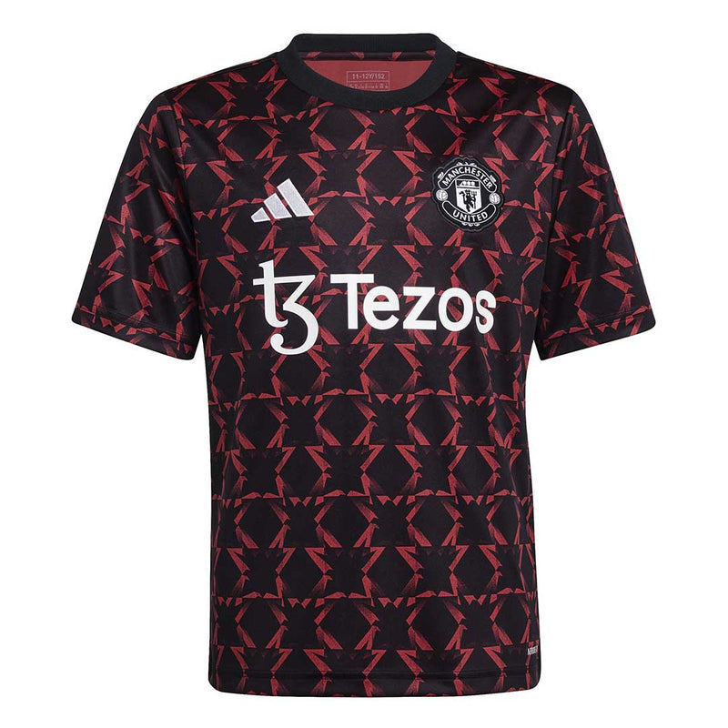 adidas - Kids' (Youth) Manchester United Pre-Match Jersey (IT1992)
