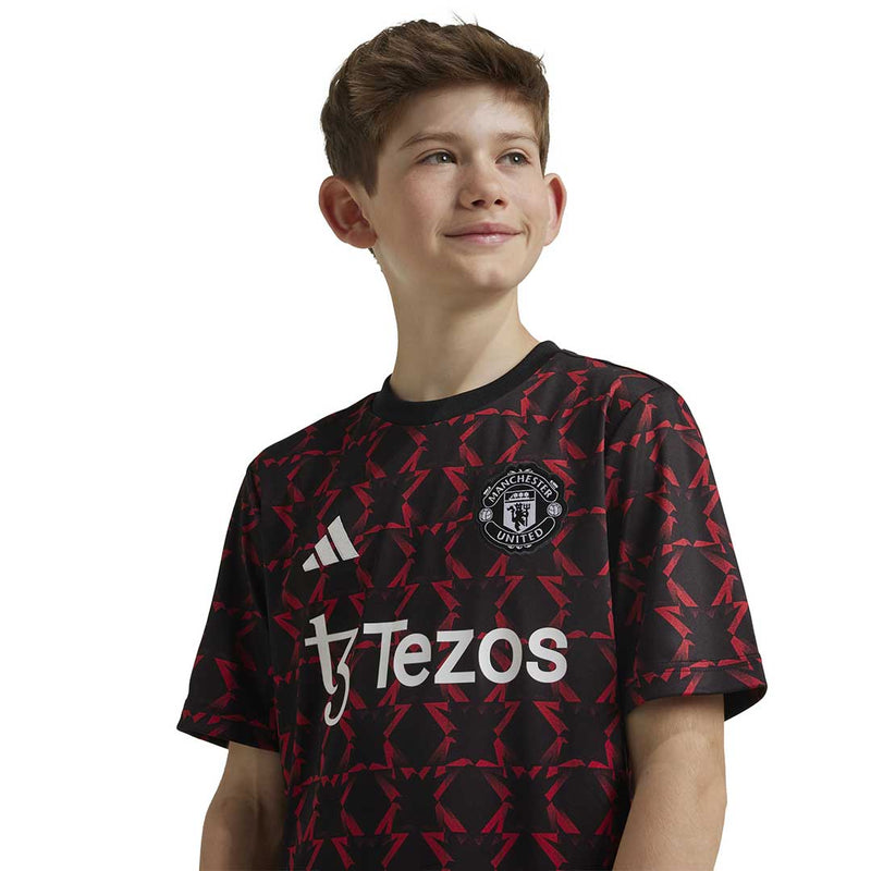 adidas - Kids' (Youth) Manchester United Pre-Match Jersey (IT1992)
