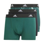 adidas - Lot de 3 boxers Active Flex en coton pour homme (IQ9545)