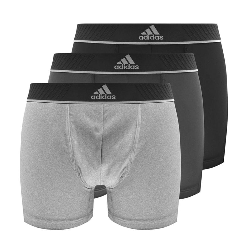 adidas - Lot de 3 boxers Active Micro Flex pour homme (IU8691)