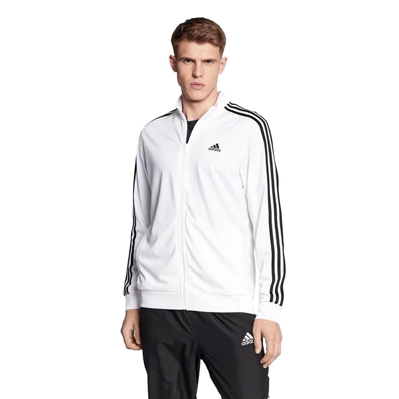 Adidas Men's 3-Stripe Tricot Track Jacket