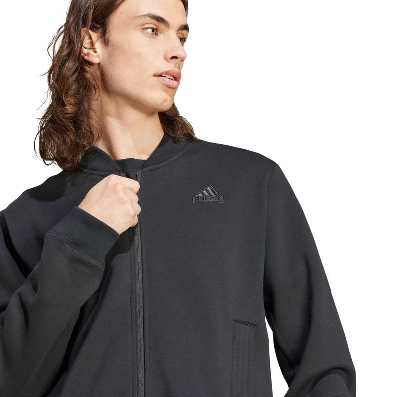 adidas - Veste bomber polaire Lounge M (IS1601)