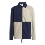 adidas - Veste d'entraîneur en polaire Originals Blocked pour homme (IL4667)