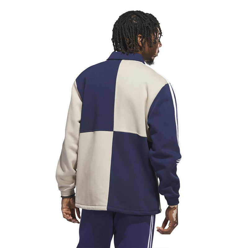 adidas - Veste d'entraîneur en polaire Originals Blocked pour homme (IL4667)