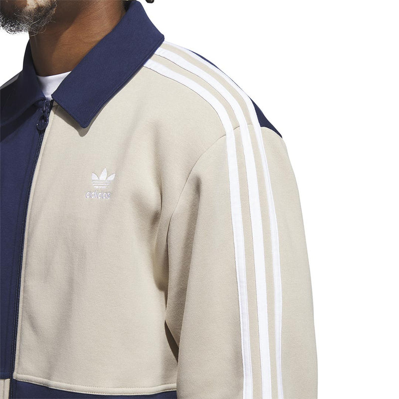 adidas - Veste d'entraîneur en polaire Originals Blocked pour homme (IL4667)