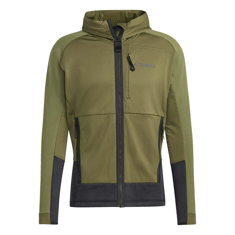 adidas - Veste de randonnée Terrex Tech Flooce pour homme (HU1848)