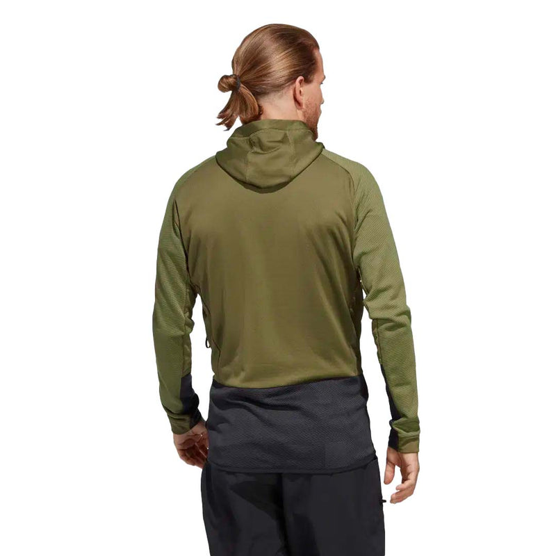 adidas - Veste de randonnée Terrex Tech Flooce pour homme (HU1848)