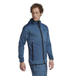 adidas - Veste de randonnée à capuche Terrex Tech Light pour homme (HT2008)
