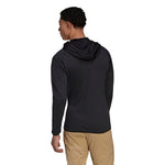 adidas - Veste coupe-vent à capuche Terrex Techrock Flooce pour homme (HF0726)