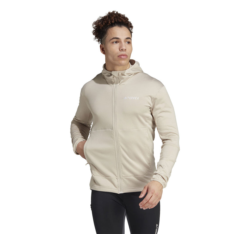 adidas - Veste polaire légère à capuche Terrex Xperior pour homme (IB1827)
