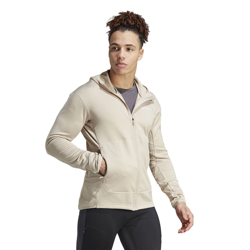 adidas - Veste polaire légère à capuche Terrex Xperior pour homme (IB1827)