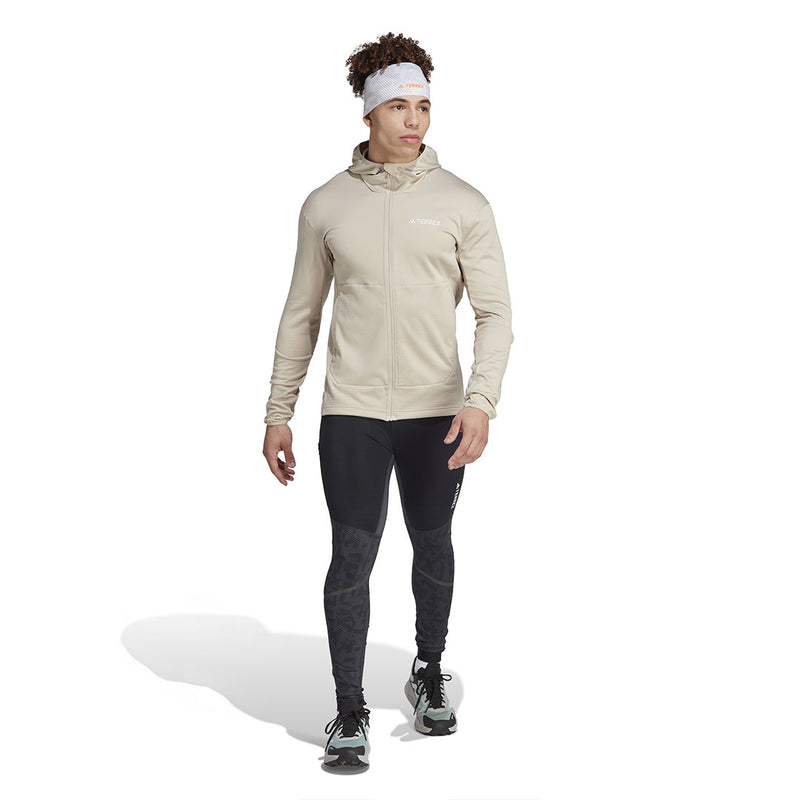adidas - Veste polaire légère à capuche Terrex Xperior pour homme (IB1827)