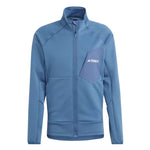 adidas - Veste polaire zippée Terrex Xperior Medium pour homme (IB1838)