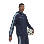 adidas - Sweat à capuche Tiro 1/4 zip pour homme (HC1302)