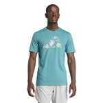 adidas - T-shirt graphique saisonnier Train Essentials pour hommes (HZ3114)