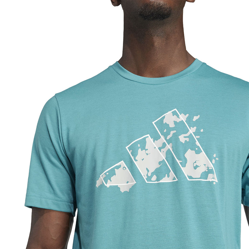 adidas - T-shirt graphique saisonnier Train Essentials pour hommes (HZ3114)